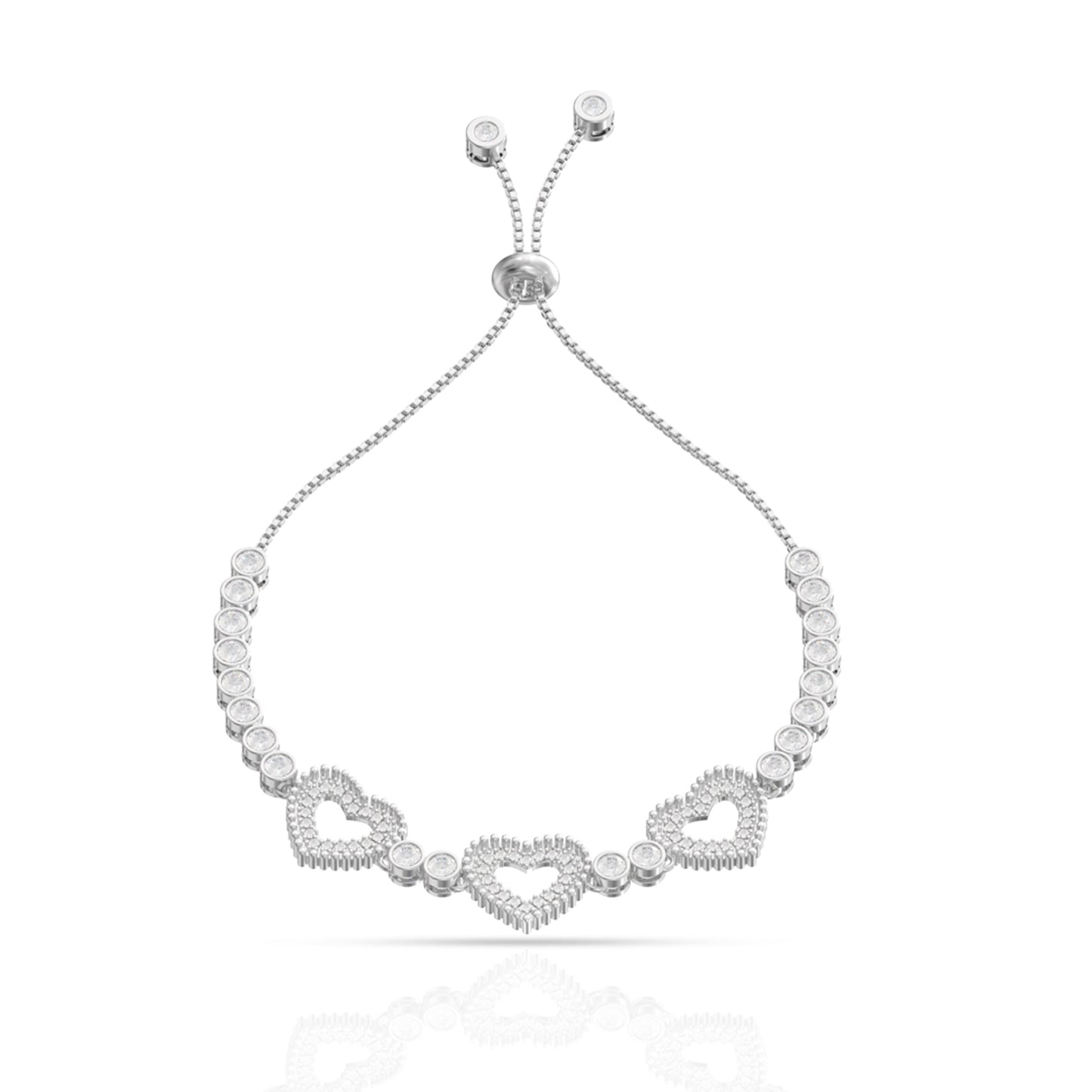 Sterling Silver Heart bracelet