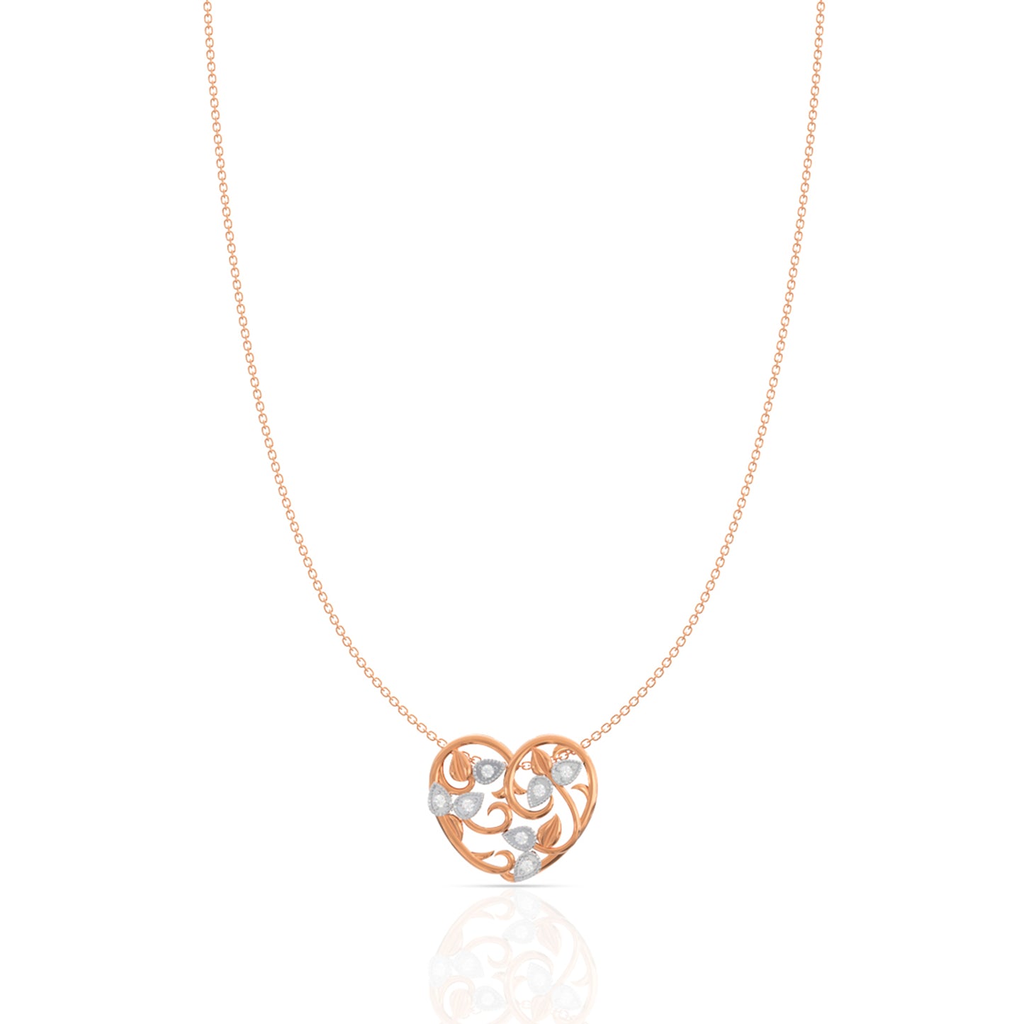 Lovable Silver Heart Pendant