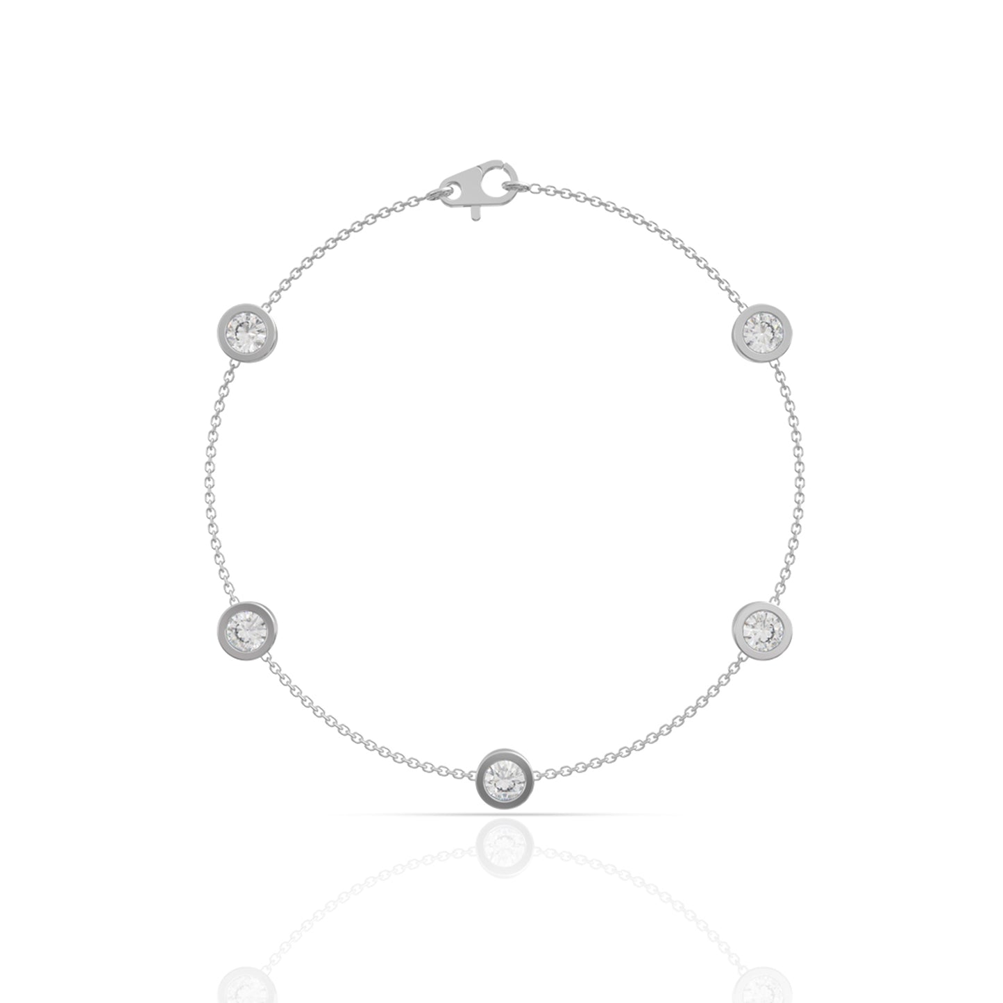 925 Sterling Silver Elegant and Stylish Silver Bracelet