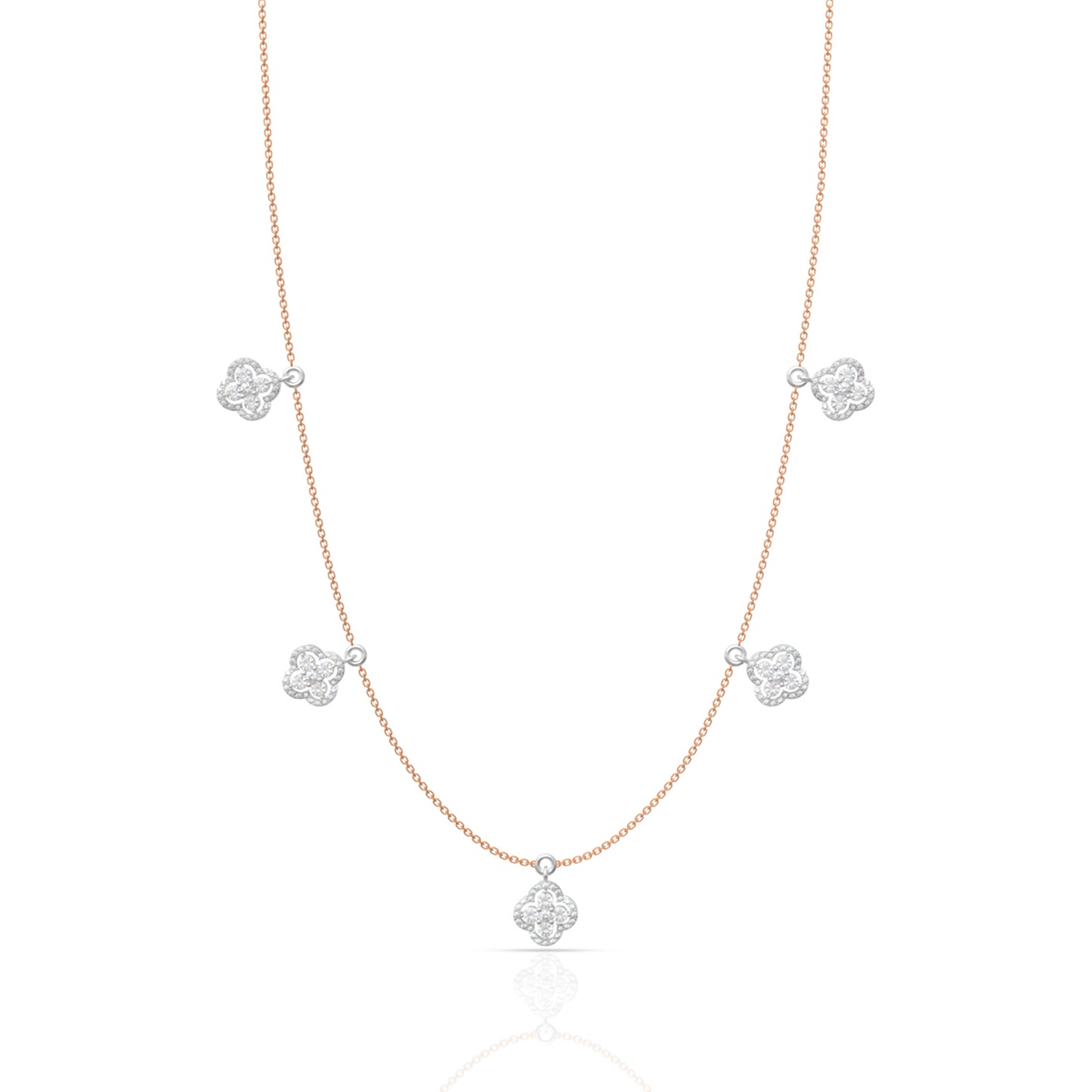 Silver Elegance Queens Necklace