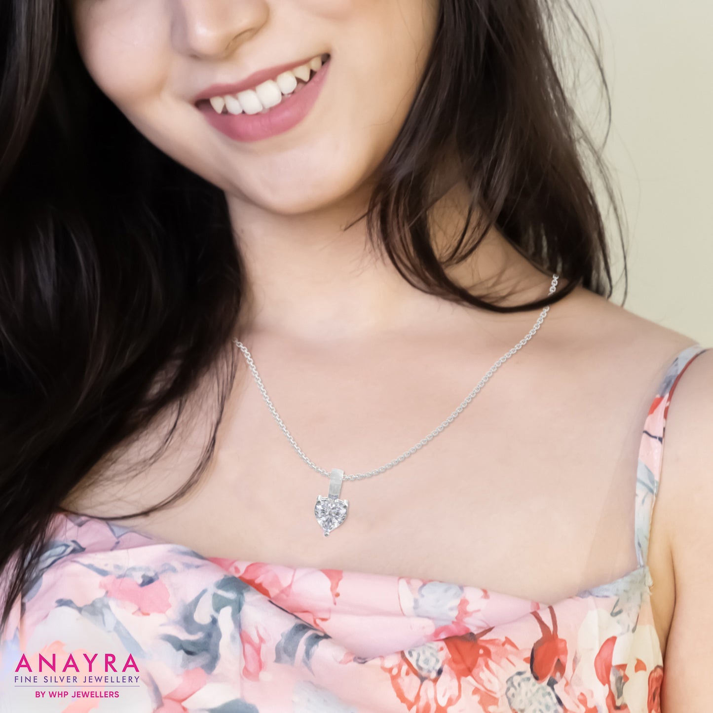 Silver Charismatic Heart Pendant