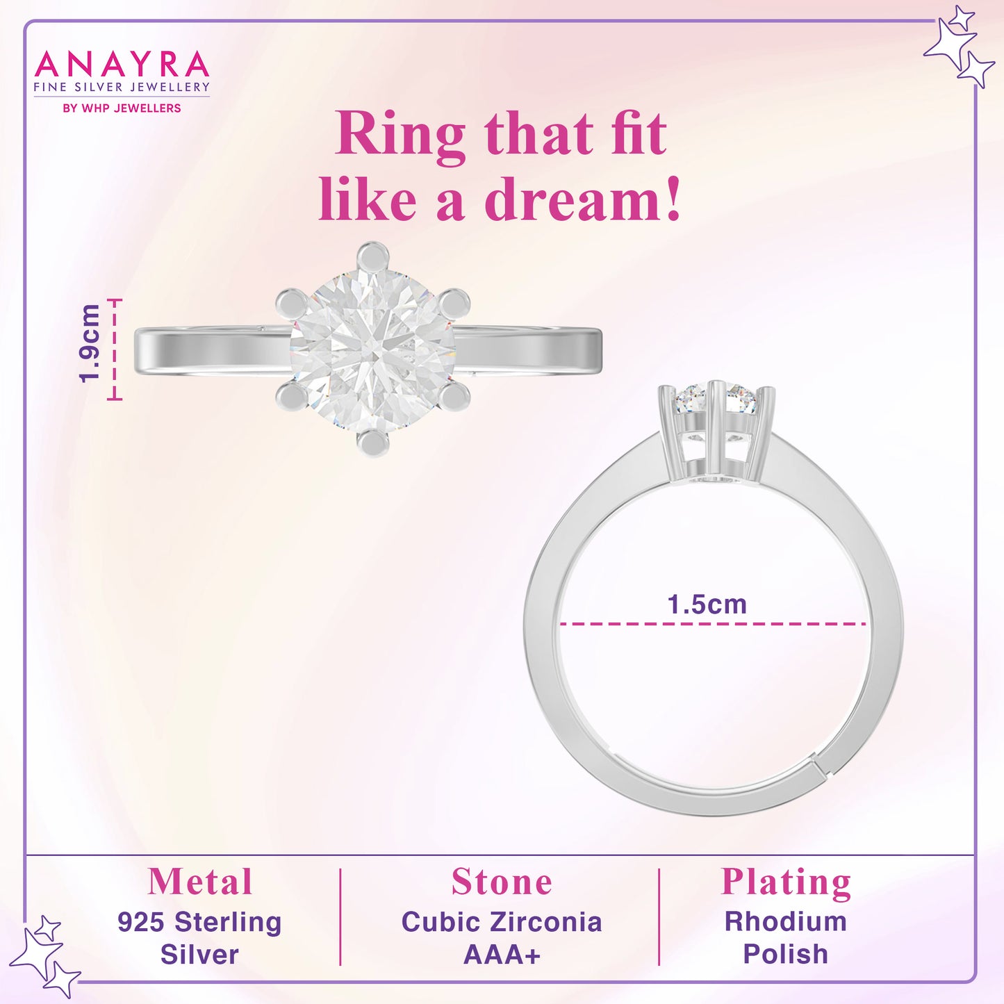 Versatile Silver Adjustable Ring