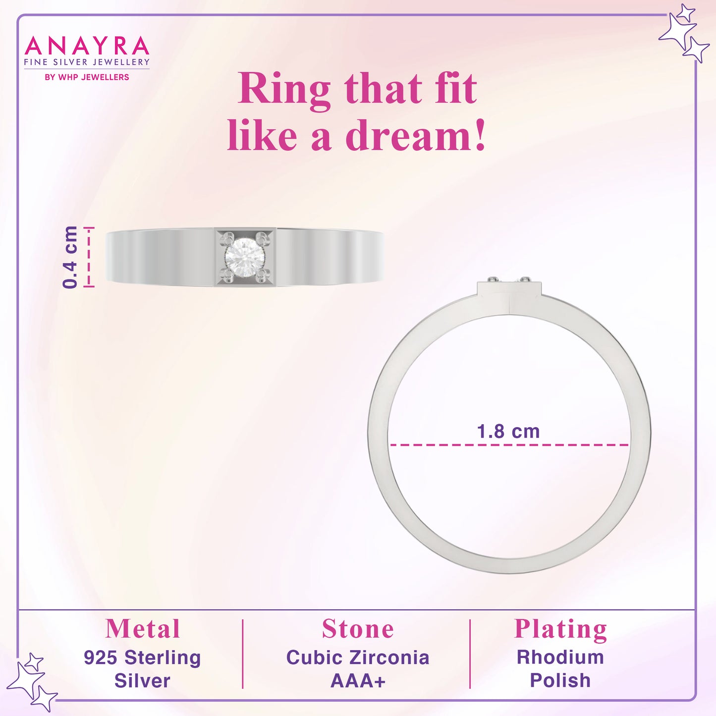 Superficial Silver Ring