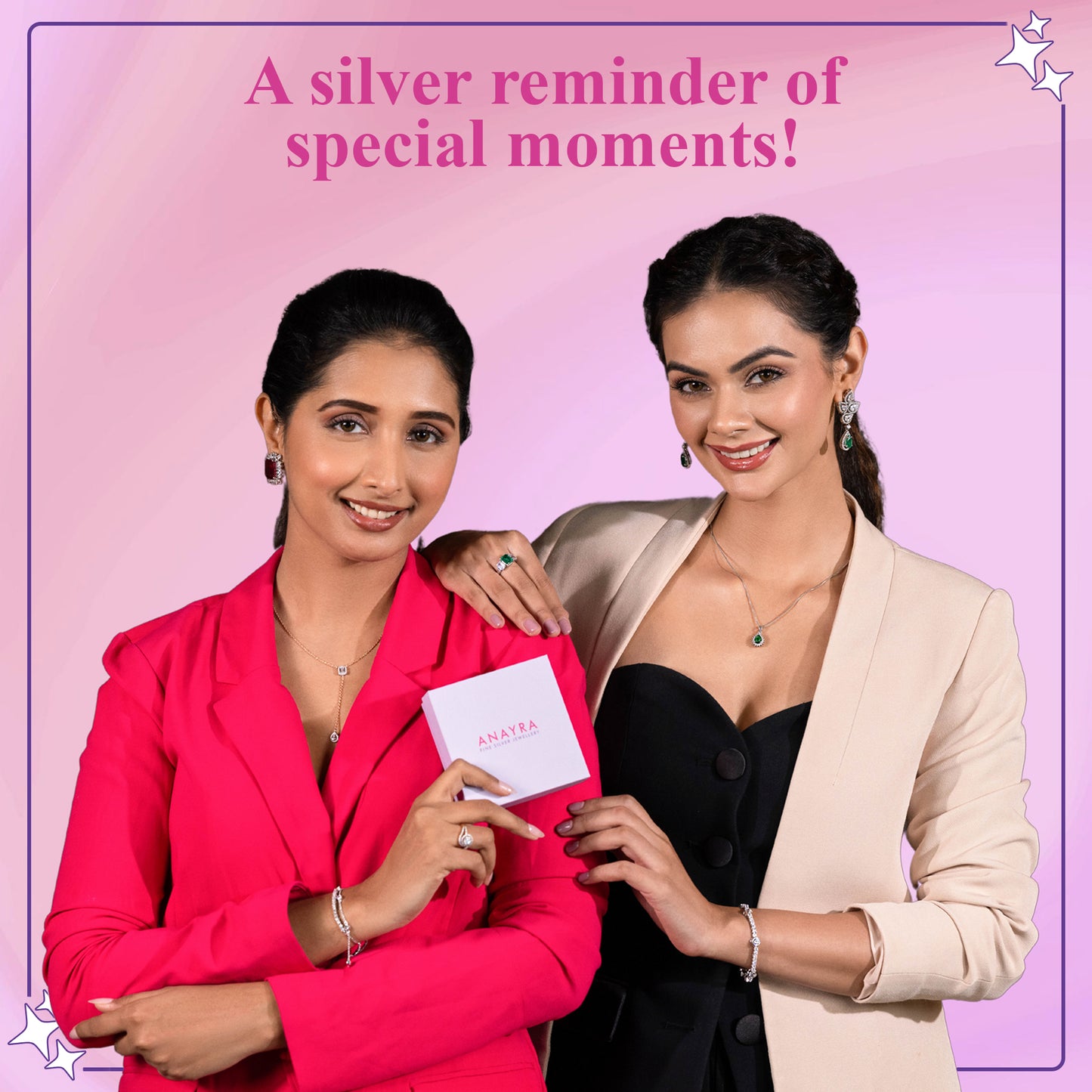 Pearly Diamond Earrings
