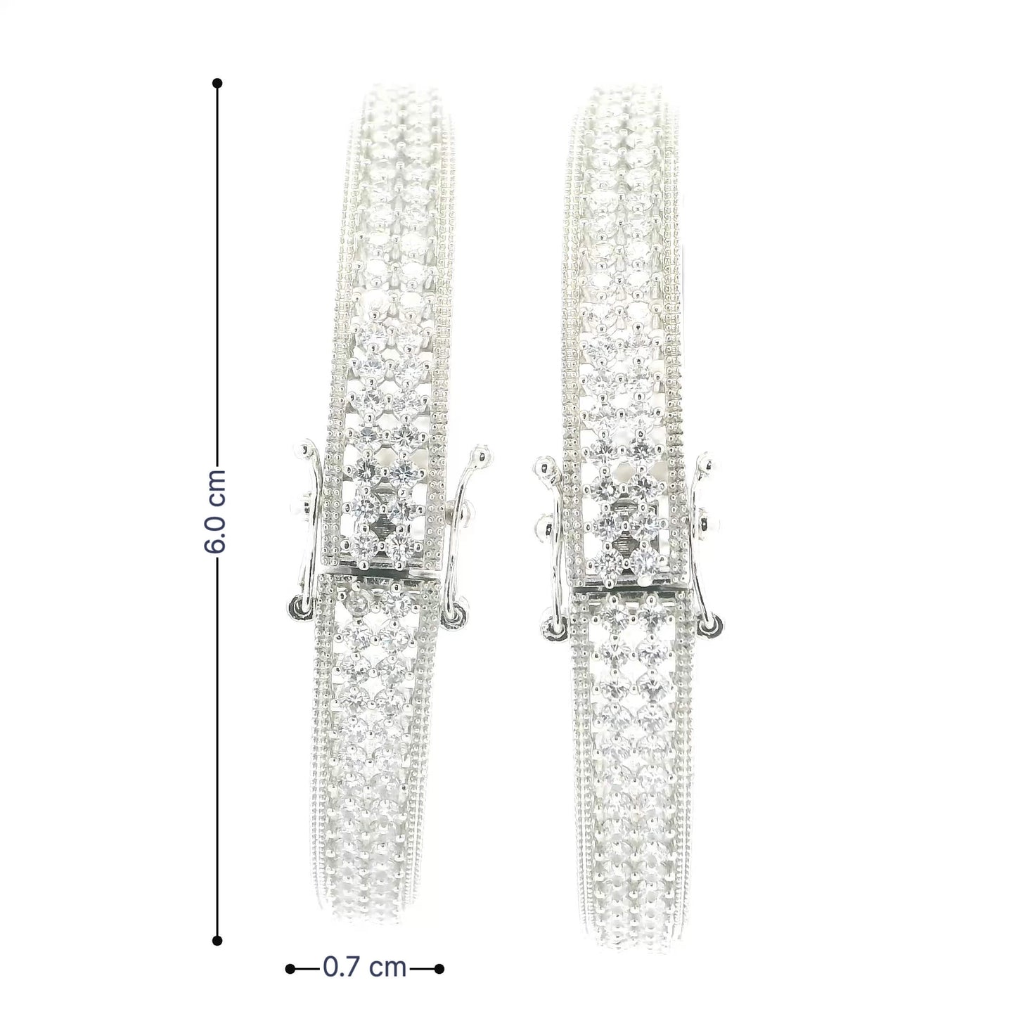 Classic Multi-Row Tennis Bangle