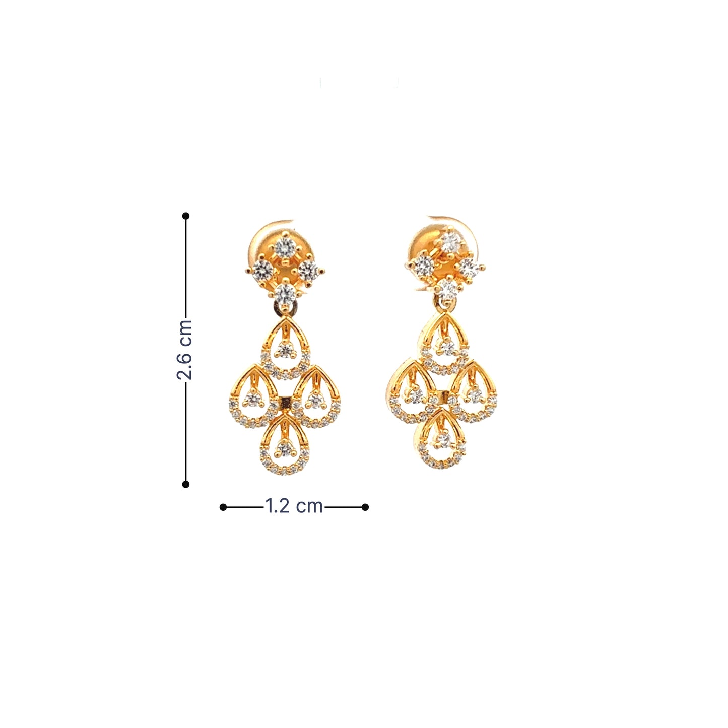 Pearl Dew Drop Gold Necklace Set