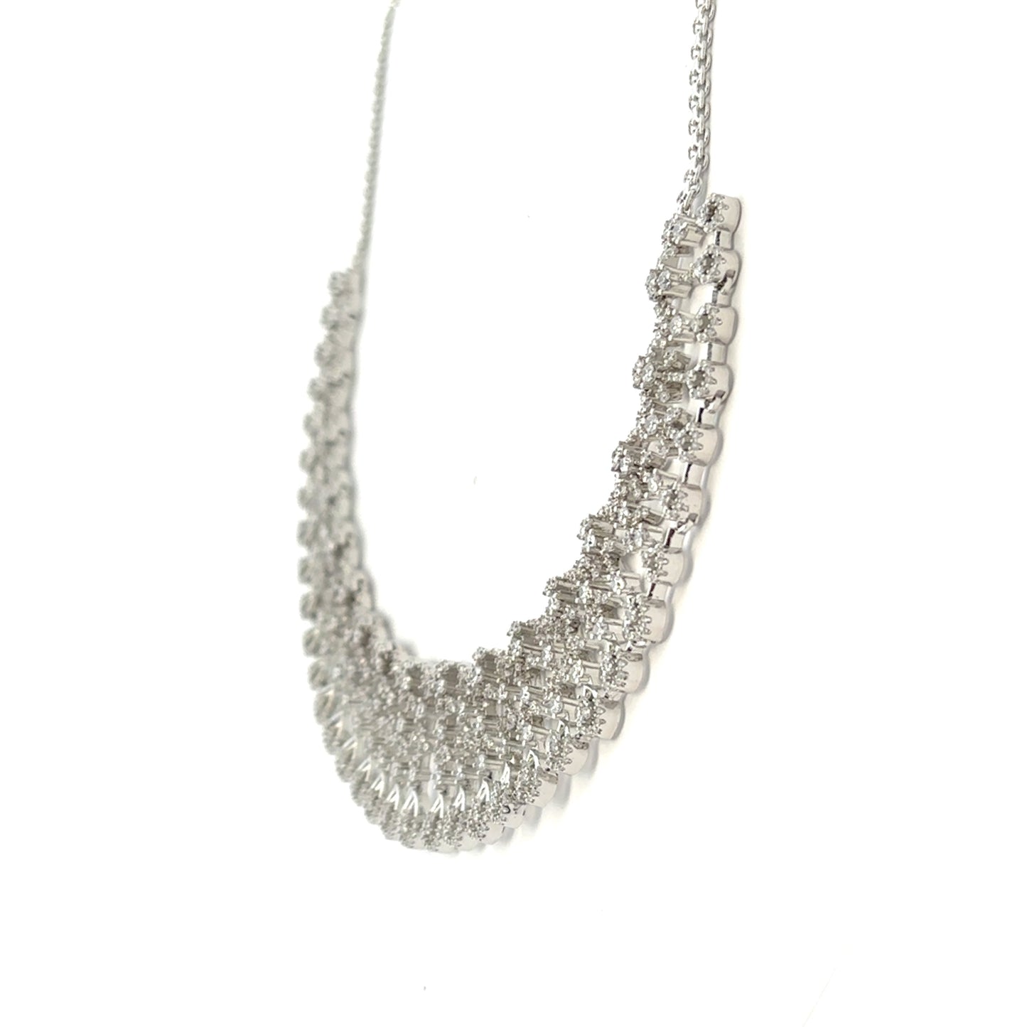 Silver Gold Plated Traditional Necklace