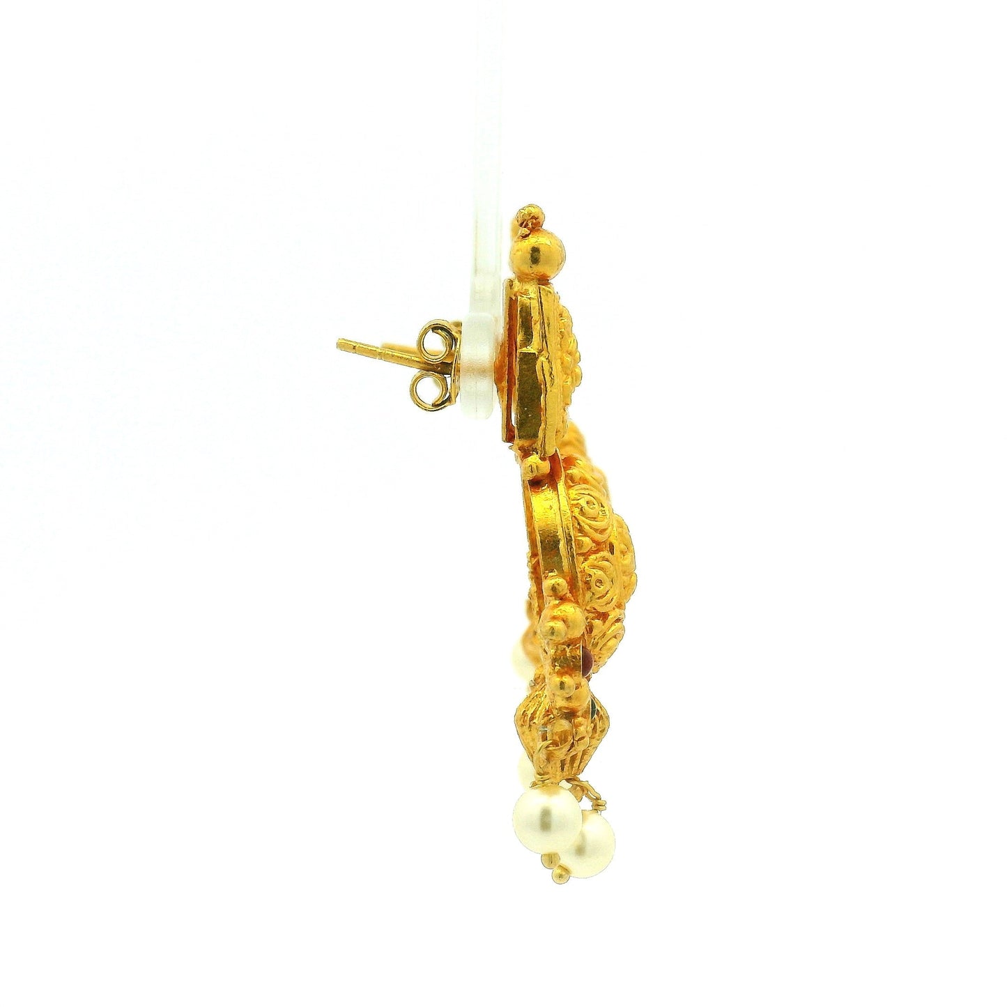 Traditional Threaded Gold Neckalce Set