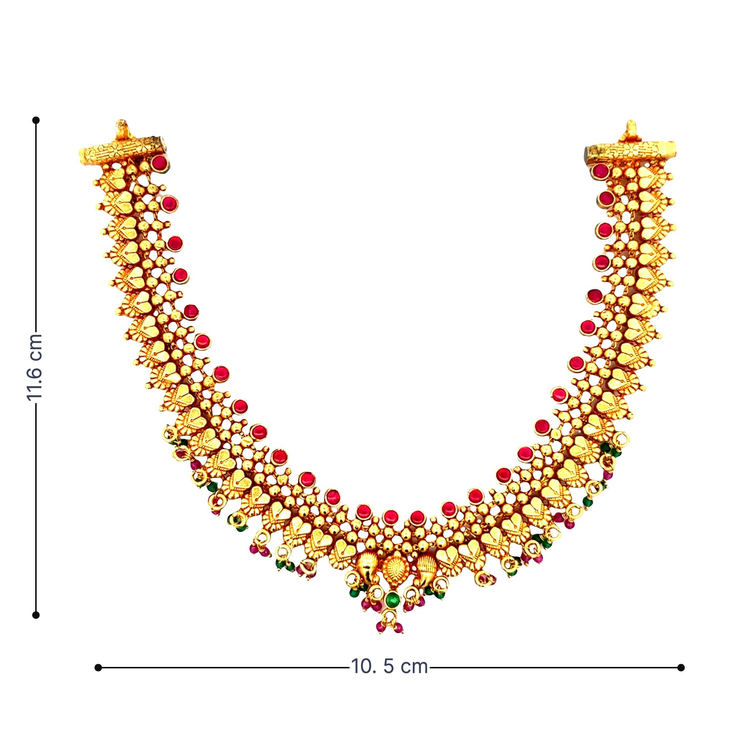 Vintage Temple Design Necklace Set