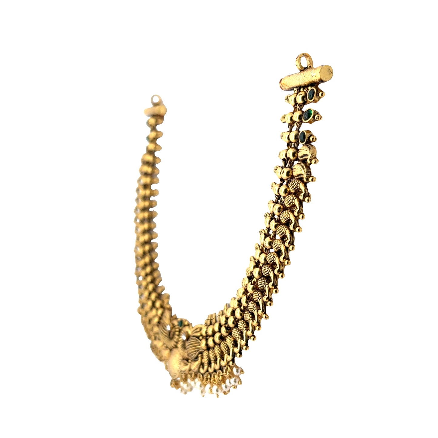 Gold Plated Choker Necklace Set