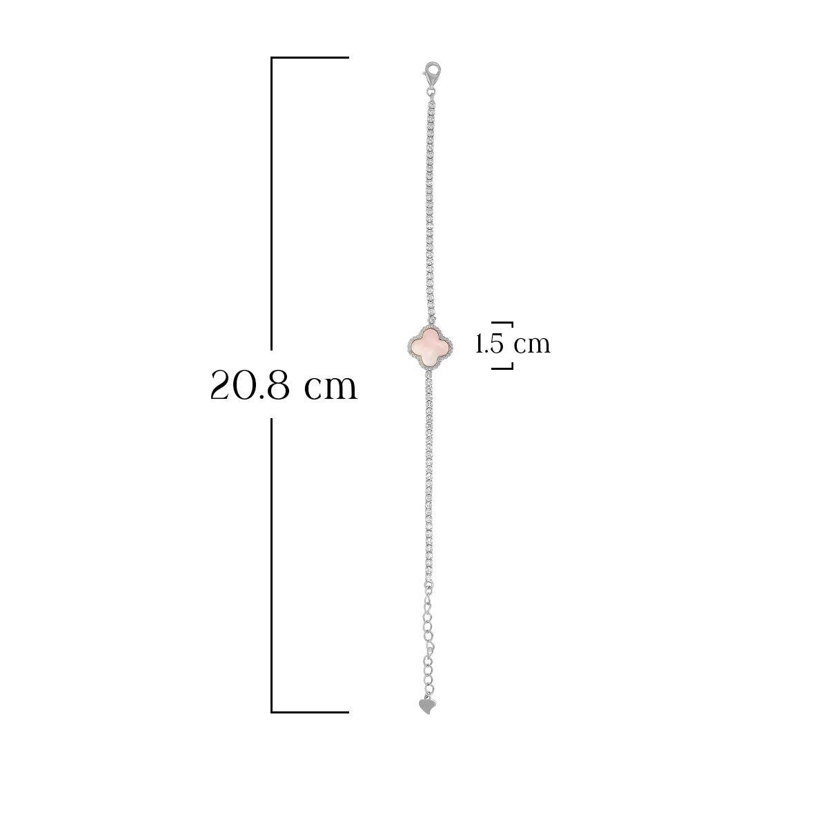 Elegant Clover Design Bracelet