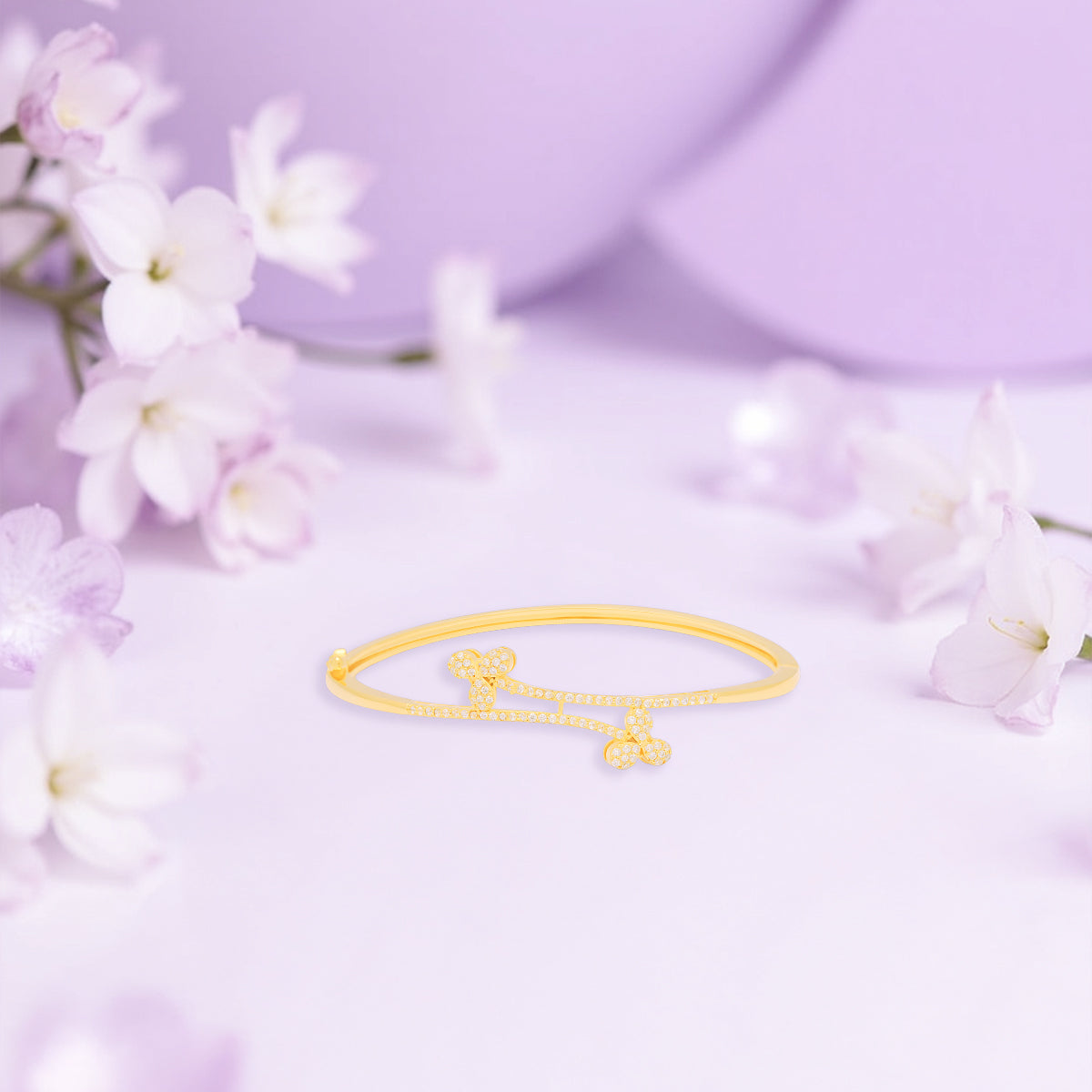 Florescense Gold Bracelet