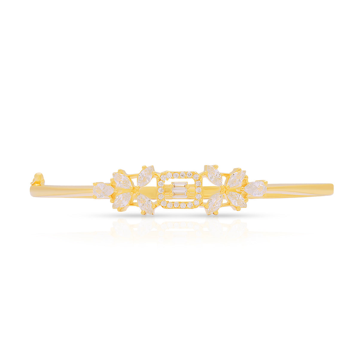 Radiant Symmetry Diamond Bracelet