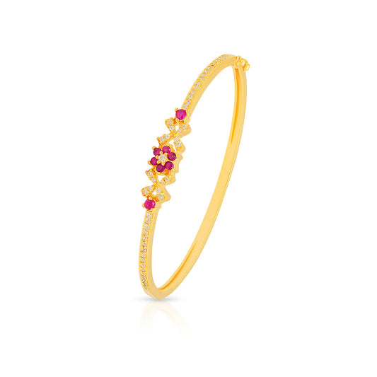 Radiant Pink Gem Bracelet