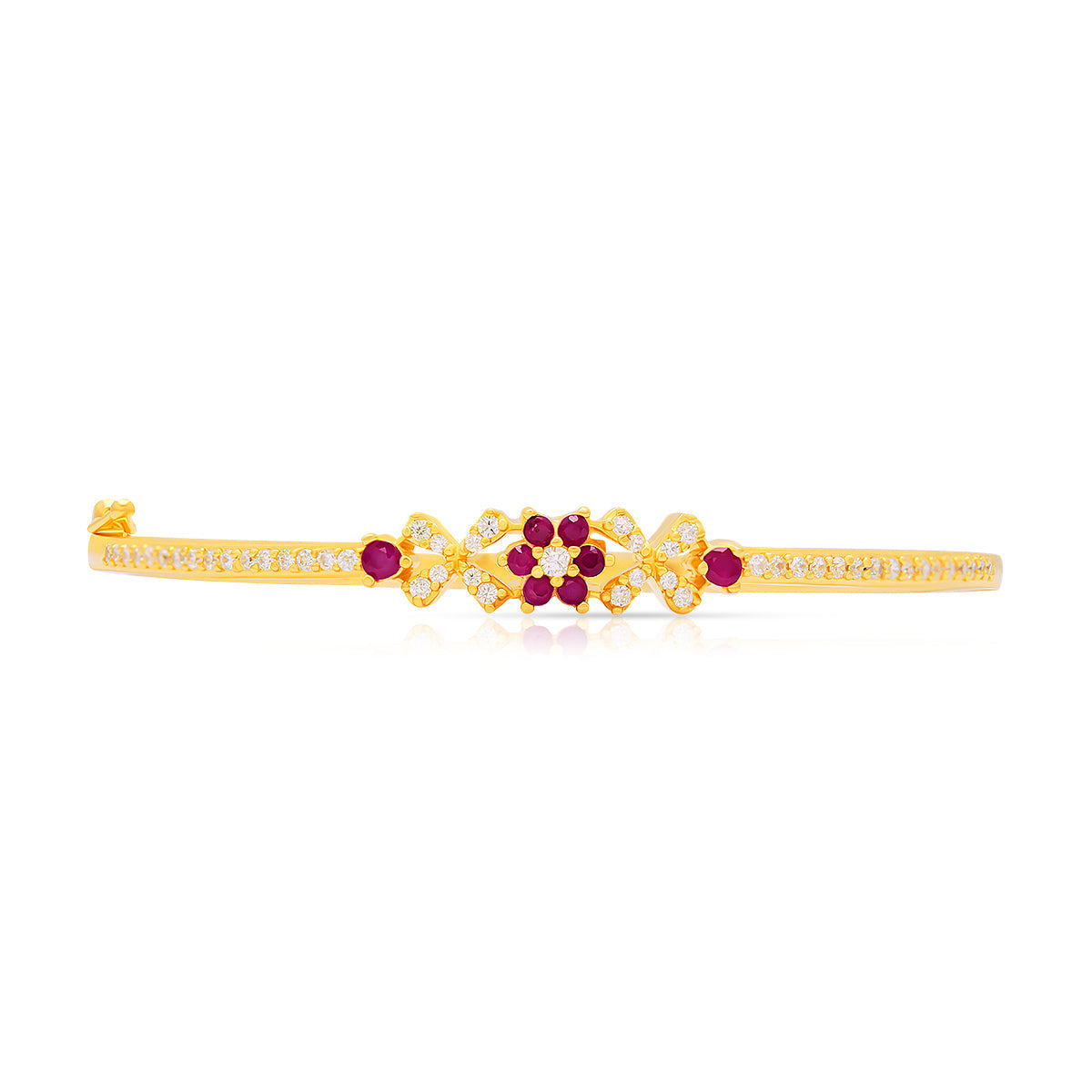 Radiant Pink Gem Bracelet