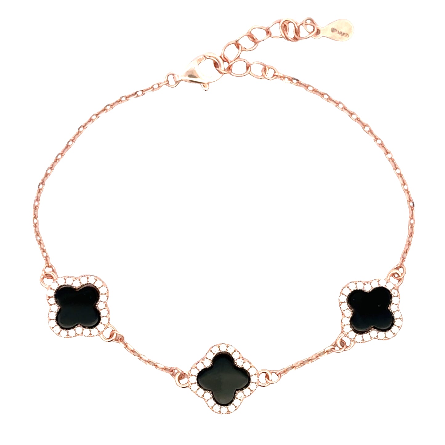 Luxury Clover Link Bracelet