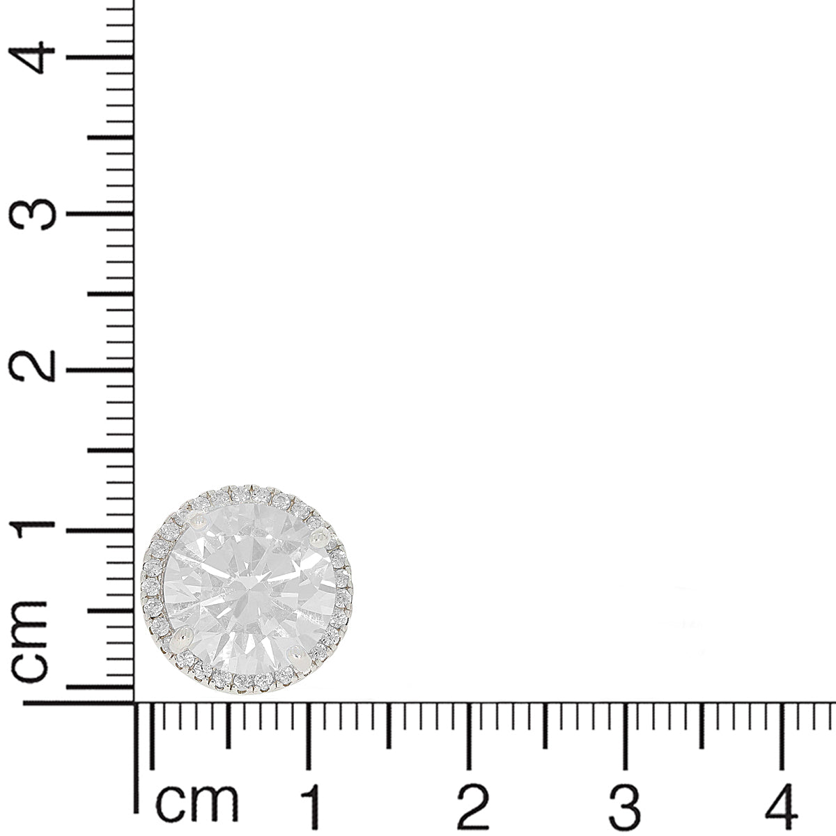 Solitaire Silver Mesmerizing Diamond Convertible Earrings