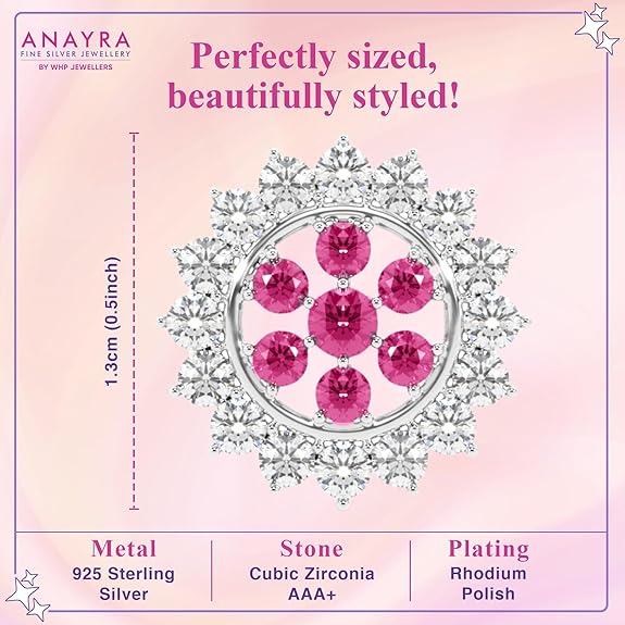 Pink Aurora Bloom Stud Earrings