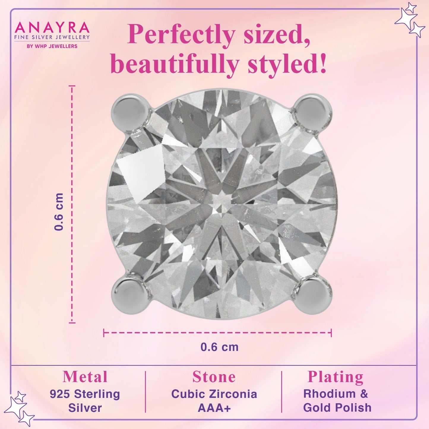 Everyday Luxury Solitaire Studs