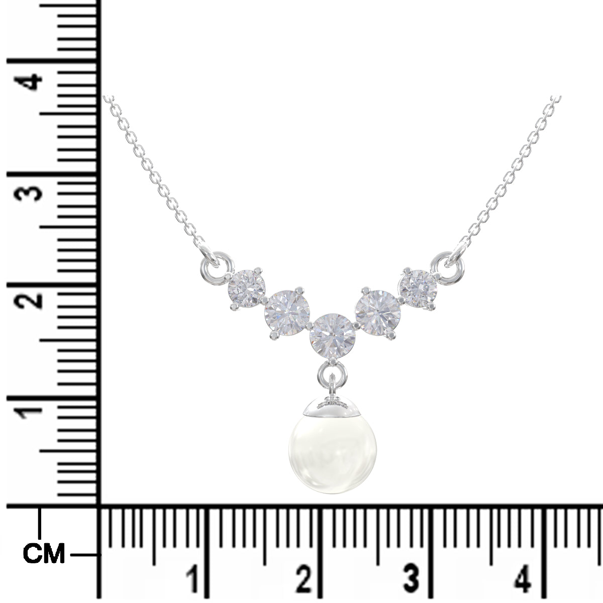 Luminous Elegance Pearl Necklace
