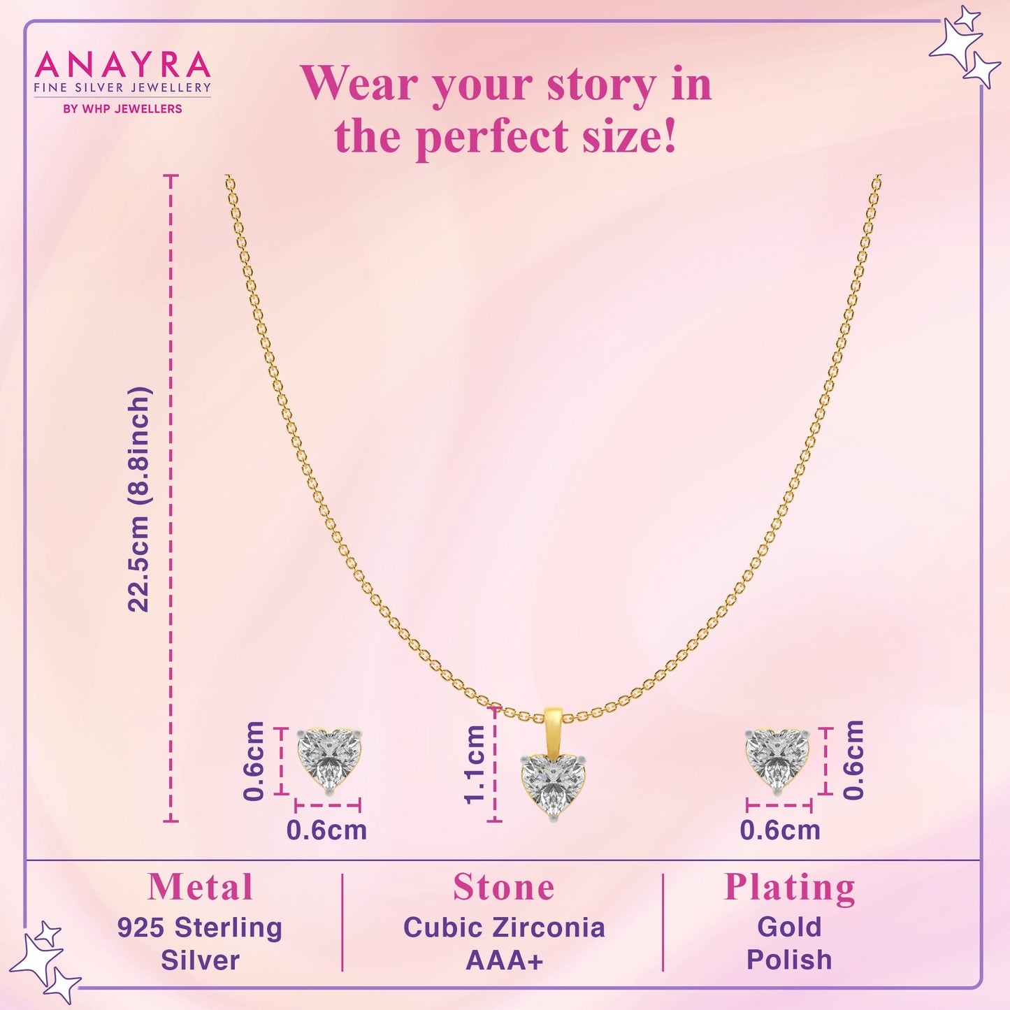 Radiant Diamond Pendant Set