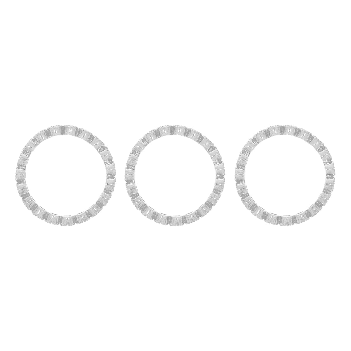 Elegant Round Silver Ring