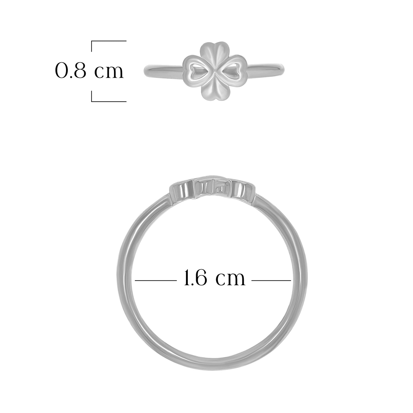 Four Leaf Clover Ring