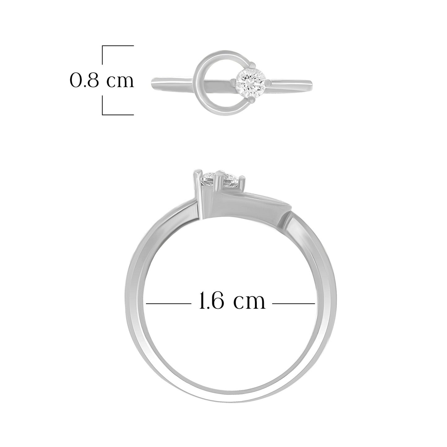 Graceful Circular Pattern Ring