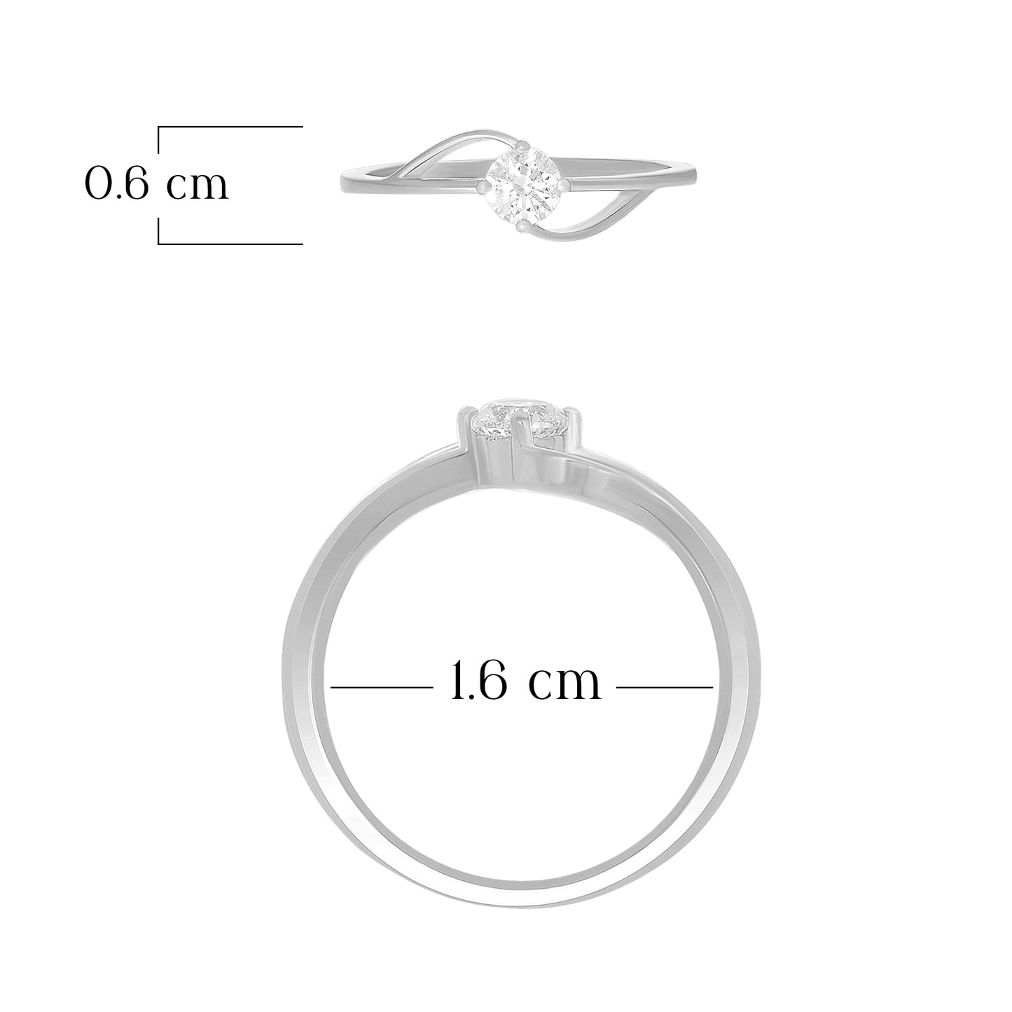 Split Band Design Ring