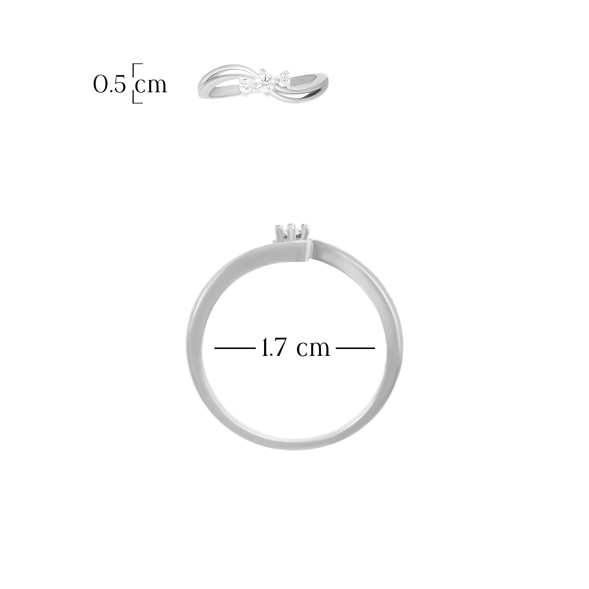 Modern Trio Design Ring