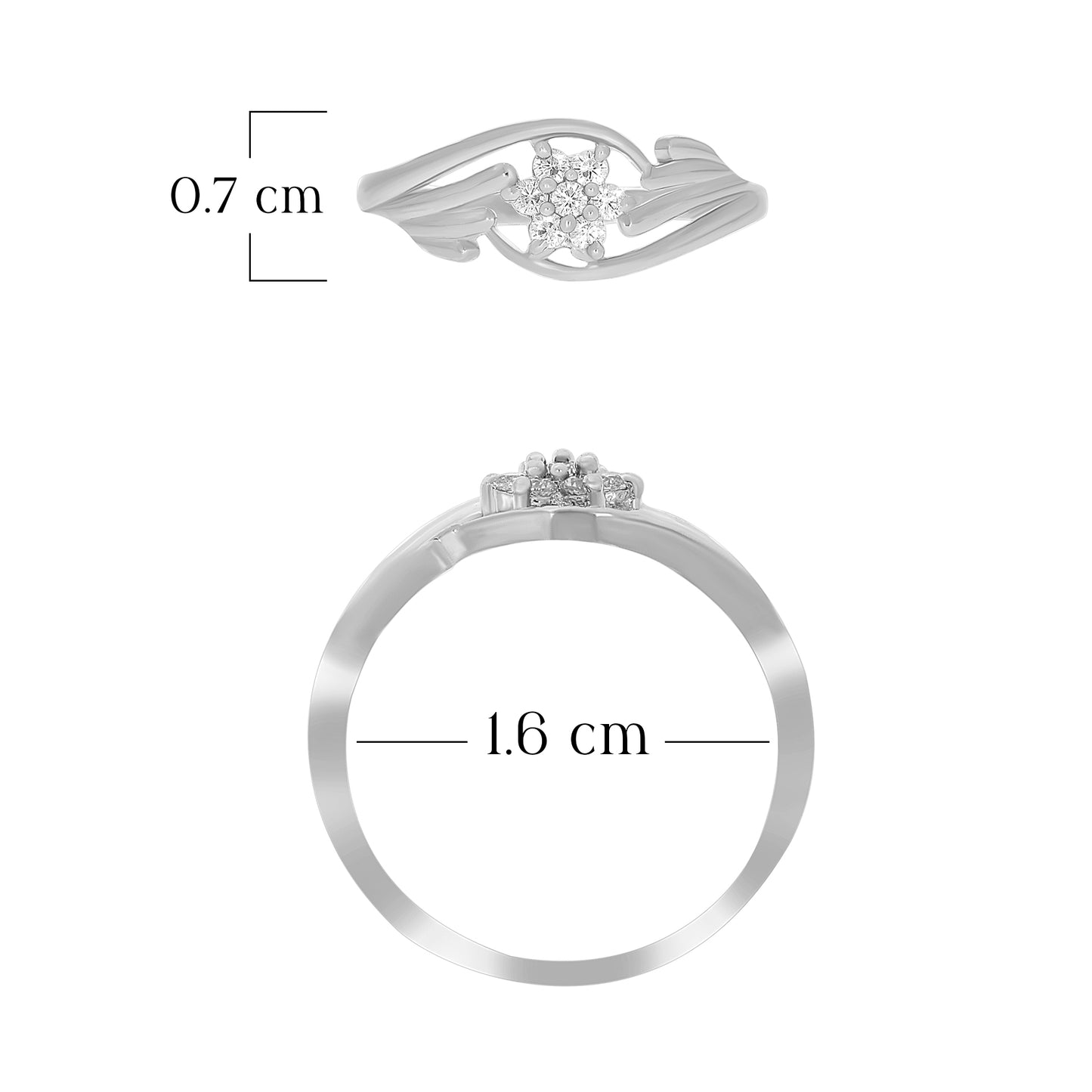 Classic Floral Style Ring
