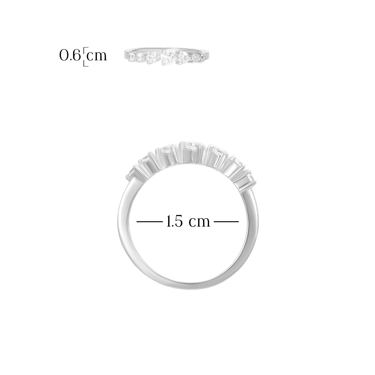 Classic Accent Band Design Ring