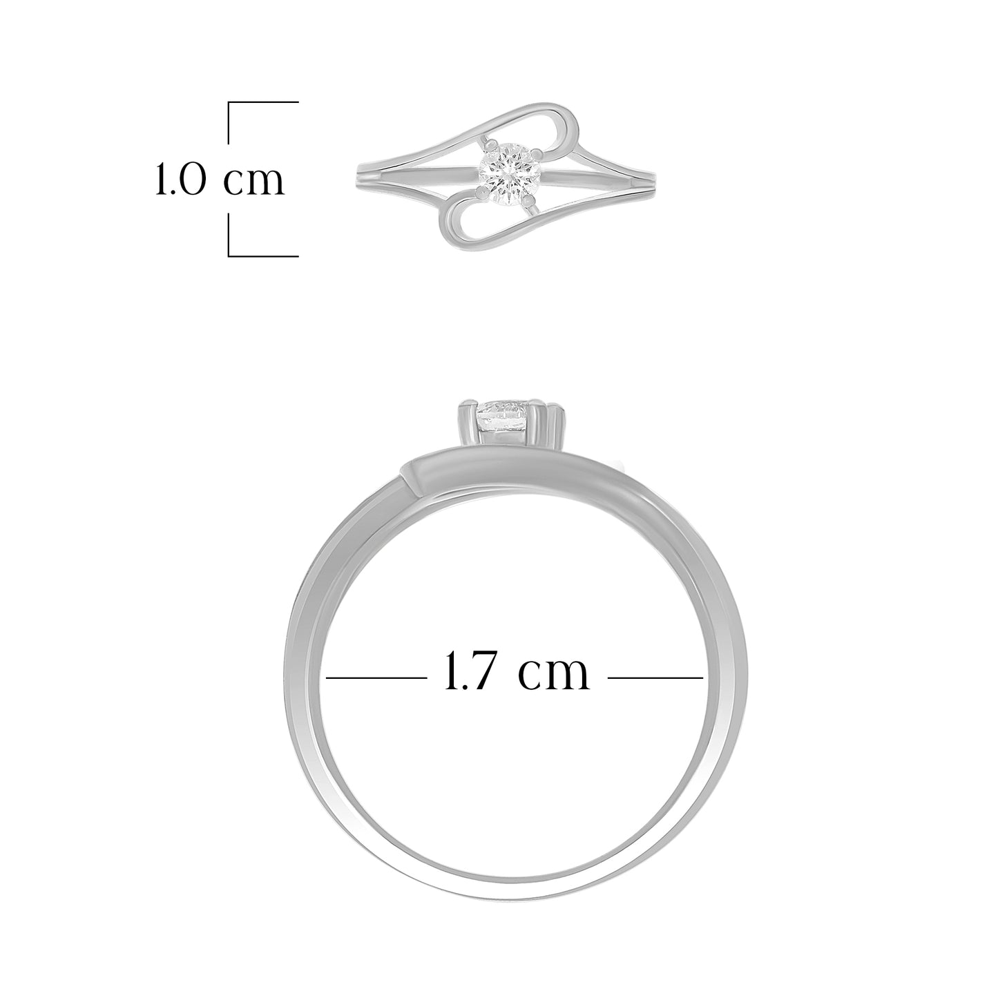 Graceful Loop Band Ring