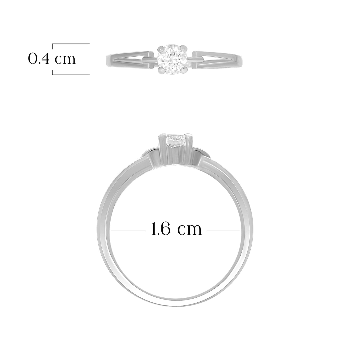 Graceful Modern Design Ring