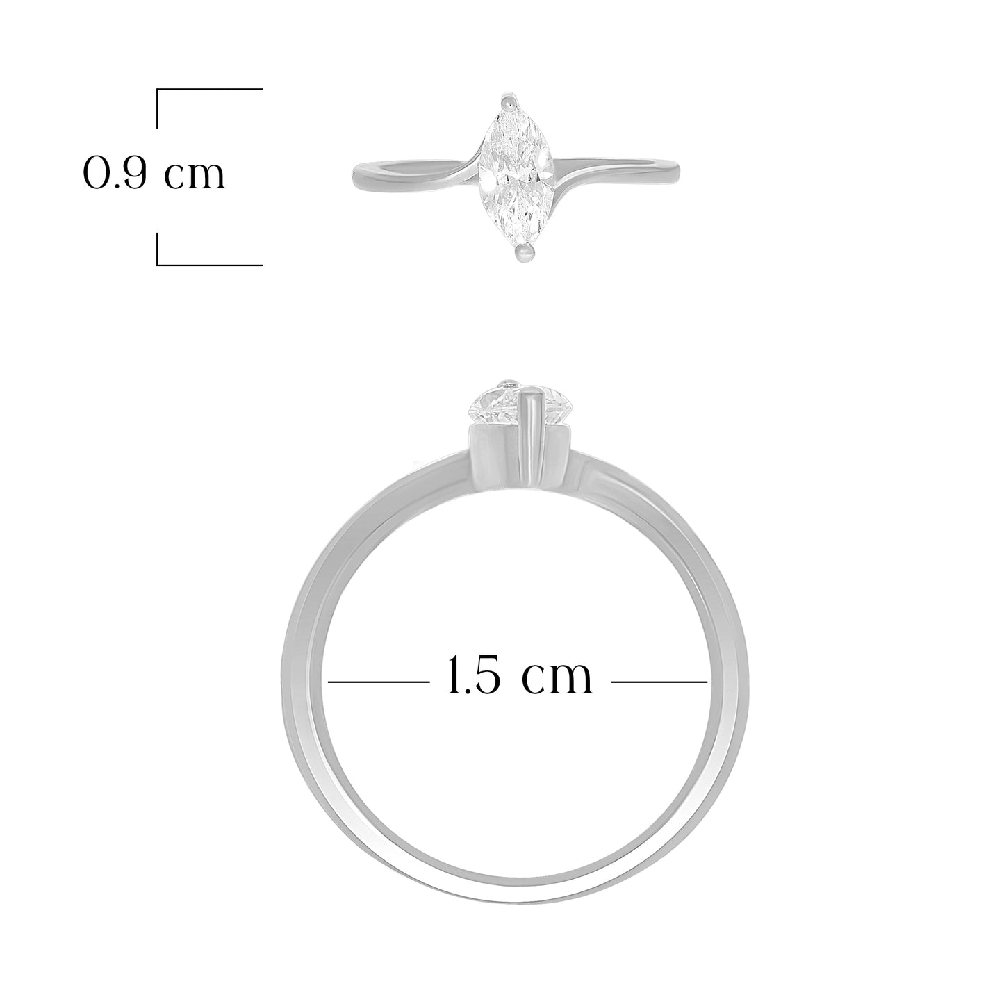 Classic Marquise Style Ring