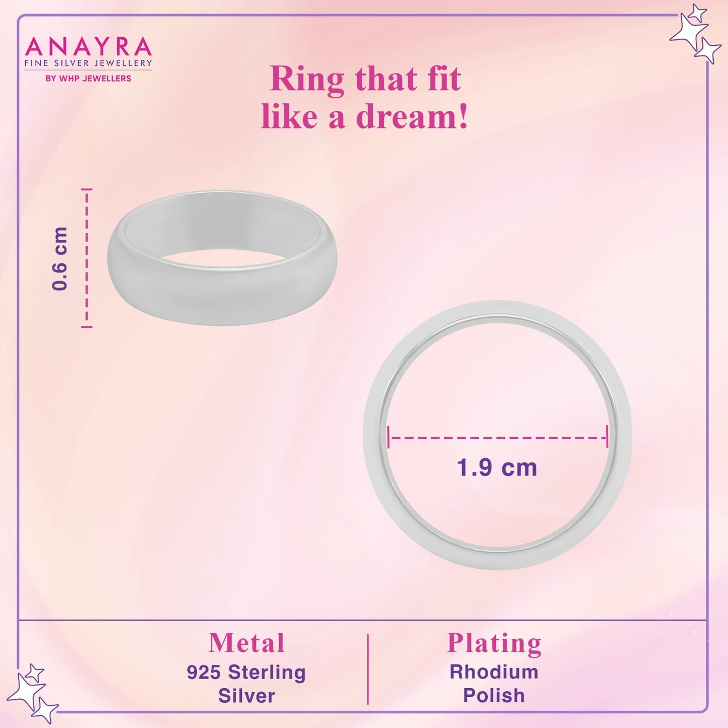 Timeless Dome Band ring