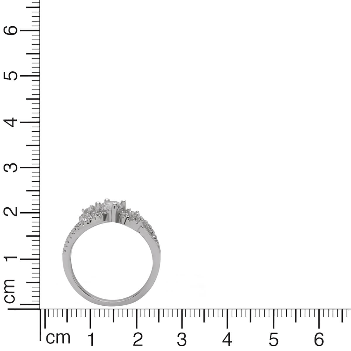 Alluring Wavy Silver Ring