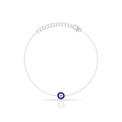 925 Sterling Silver Evil Eye American Diamond The Felice Evil Eye Bracelet