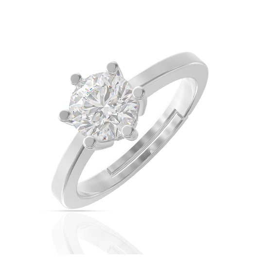 Versatile Silver Adjustable Ring