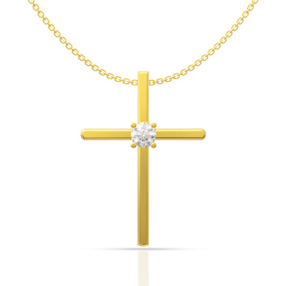 Radiant Faith Cross Locket For Men