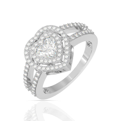 Heartfelt Beauty Sterling Silver Ring