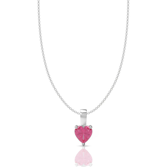 Sweet Pink Heart Locket