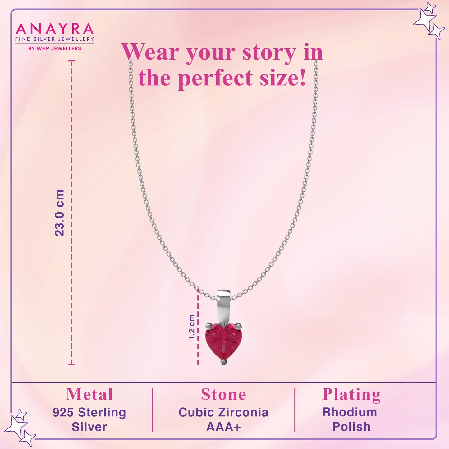 Sweet Pink Heart Locket