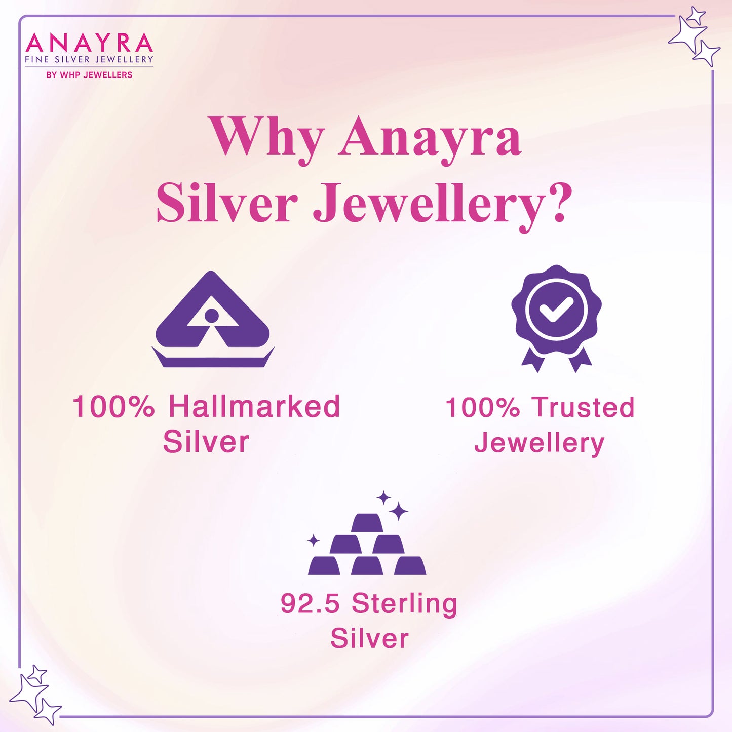 Minimalist Silver Square Pendant Set