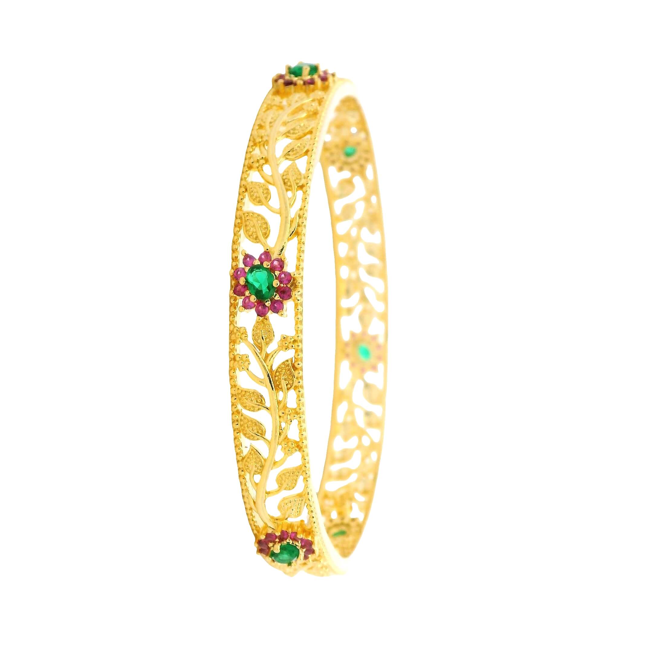 Ethnic Flower Design Bangles