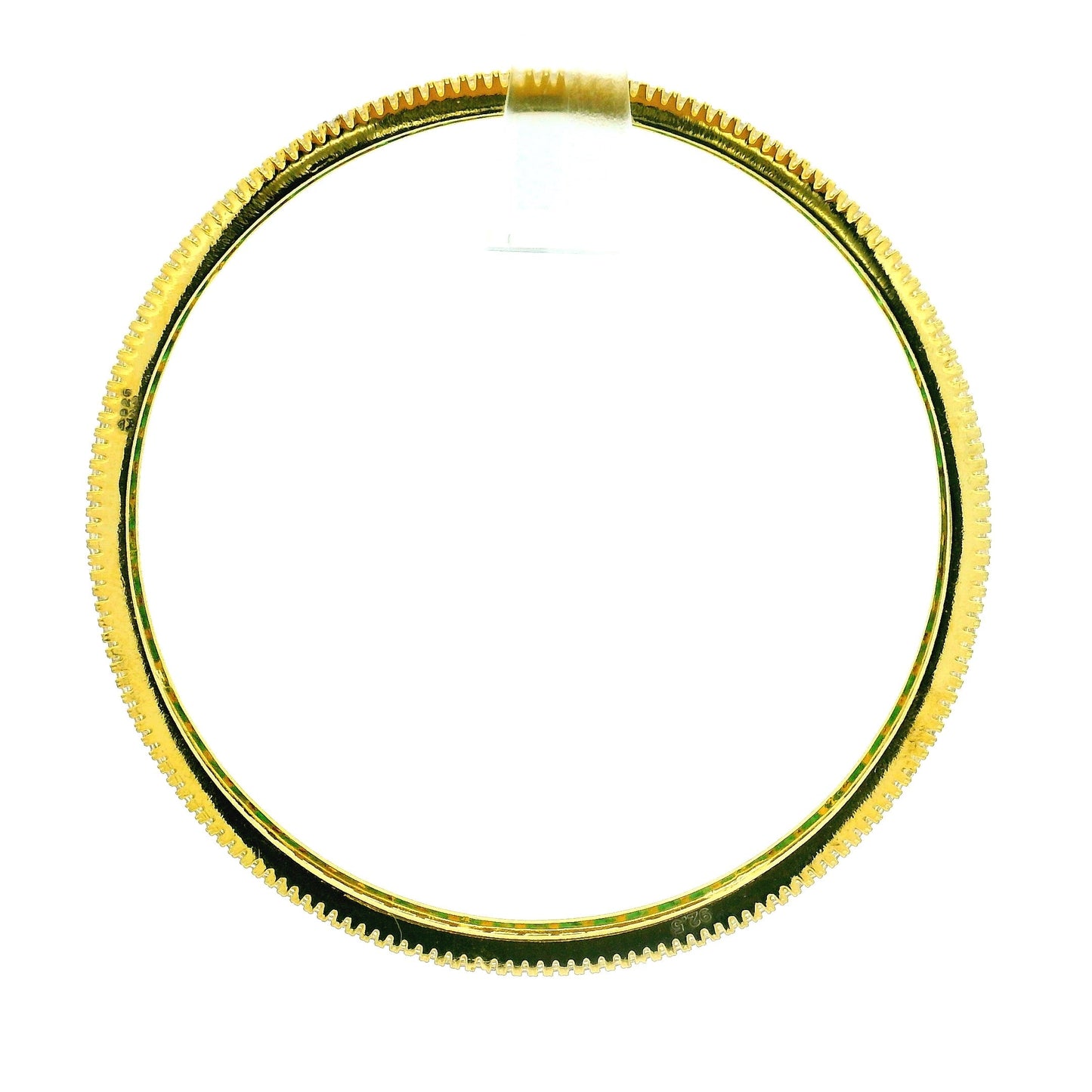 Vibrant Green Crystal Gold Plated Bangles