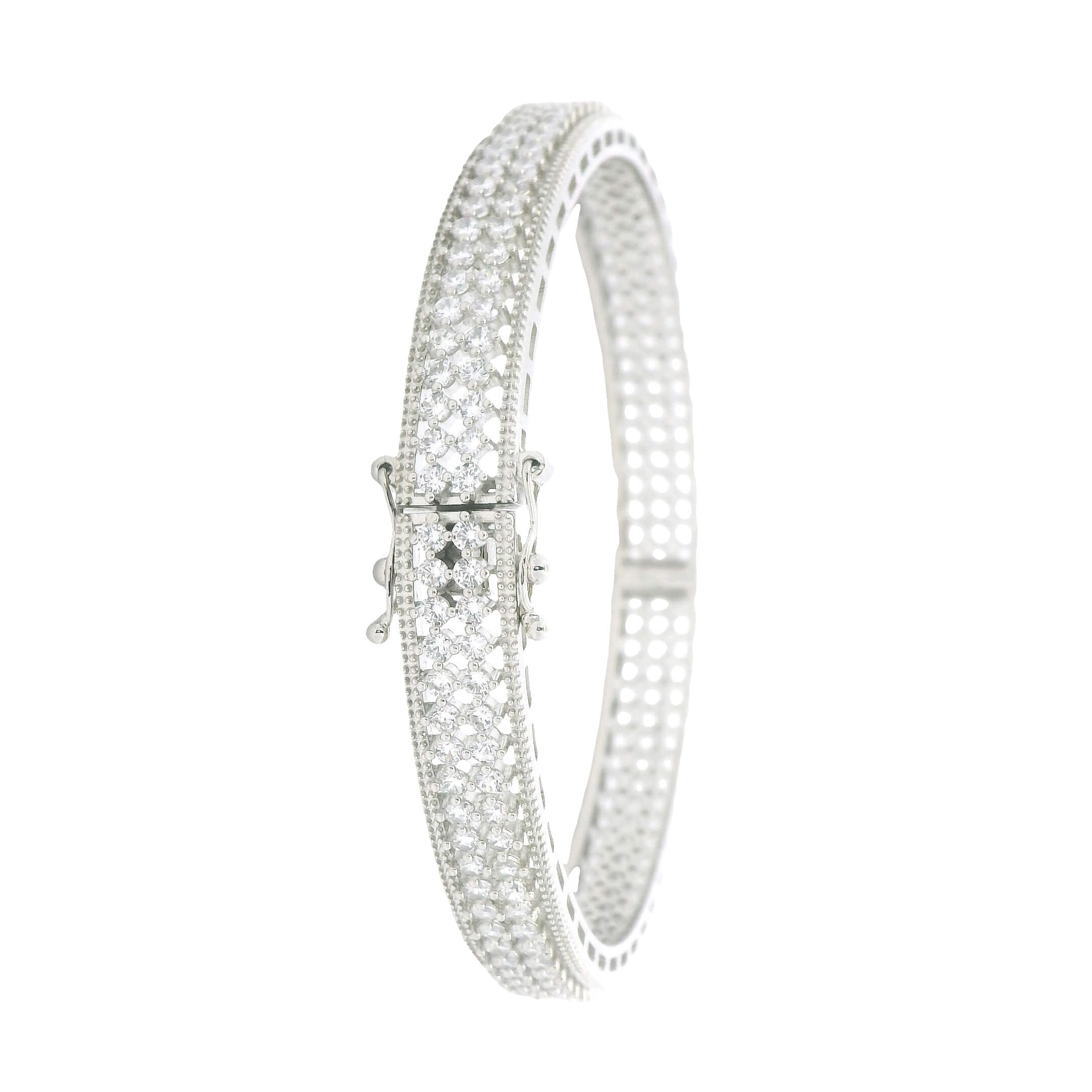 Classic Multi-Row Tennis Bangle