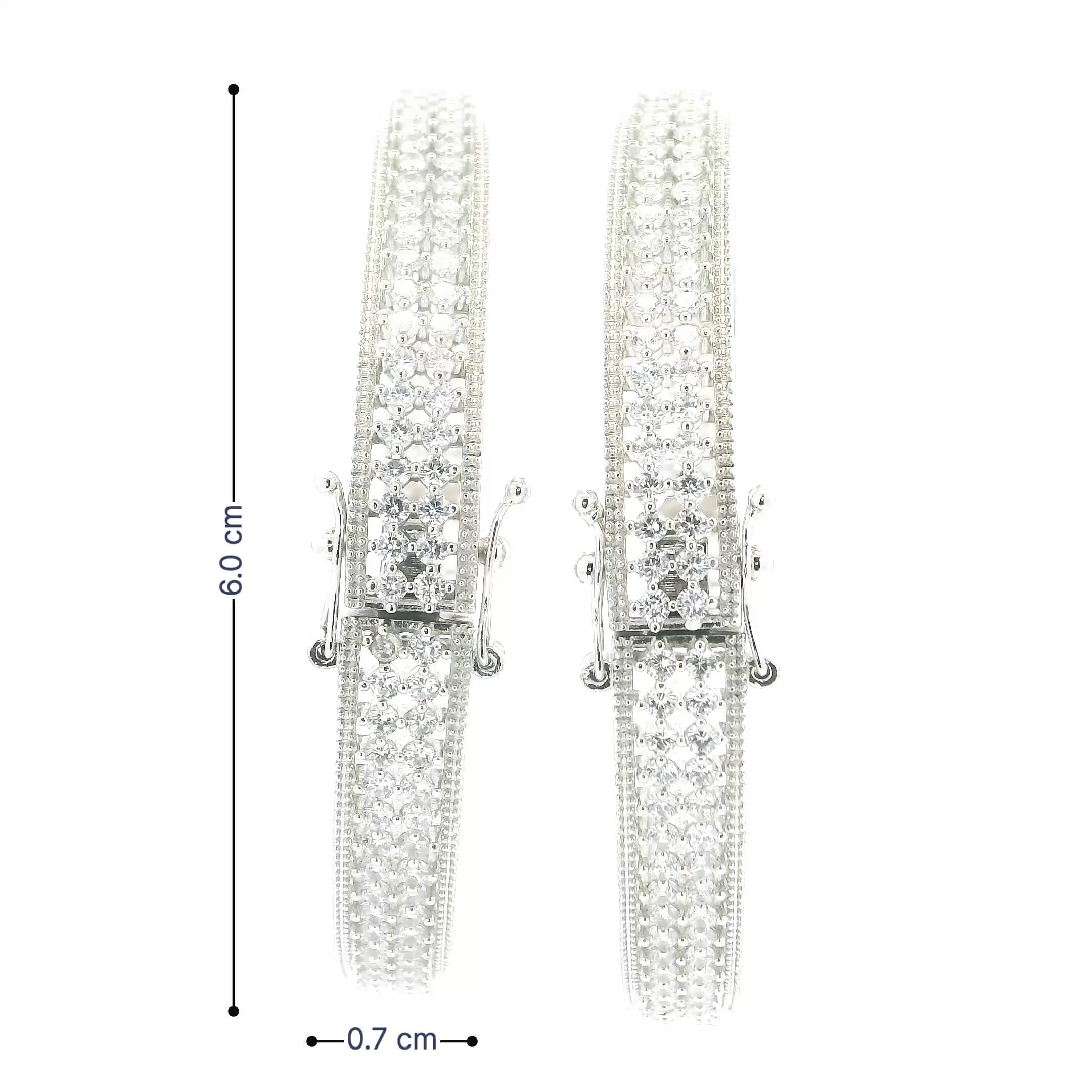 Classic Multi-Row Tennis Bangle