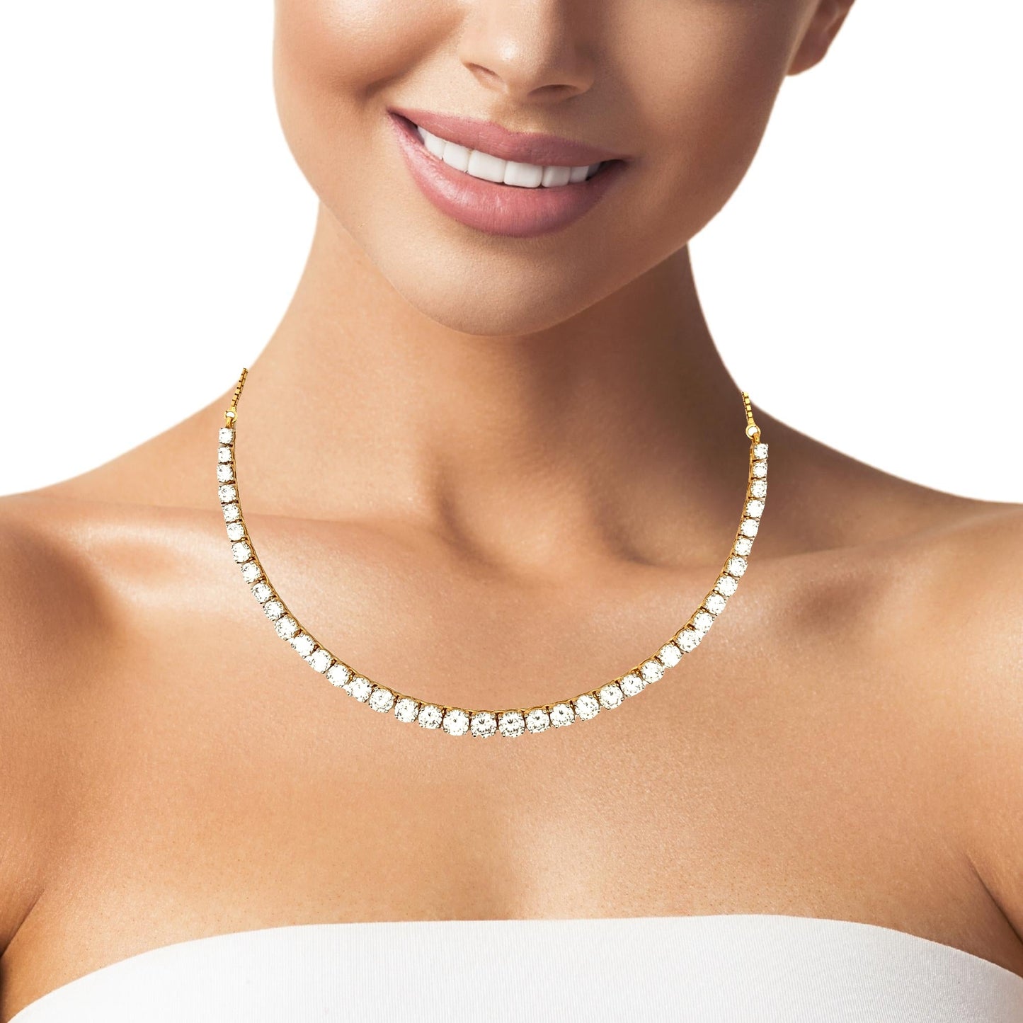 Minimal Grace Gold Plated Necklace Set