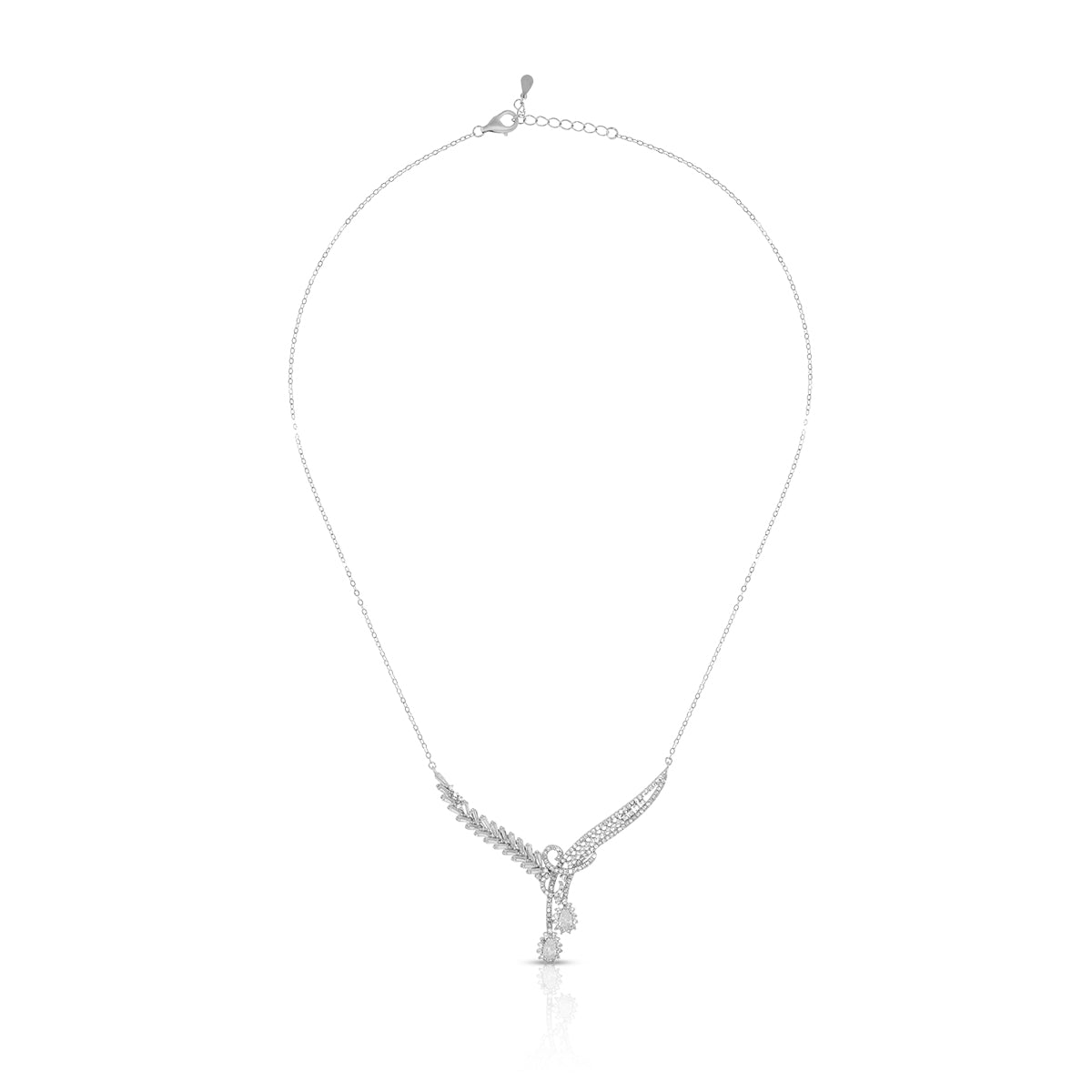 Minimal Floral Necklace Set